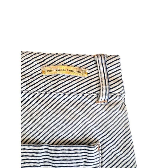 Pilcro and The Letterpress Striped High-Waisted Skirt - Size 25 EUC w/ Pockets - Picture 8 of 8